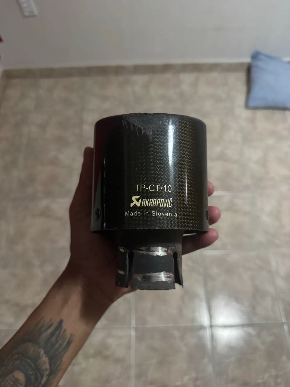Ponteira Akrapovic 3,5 pol