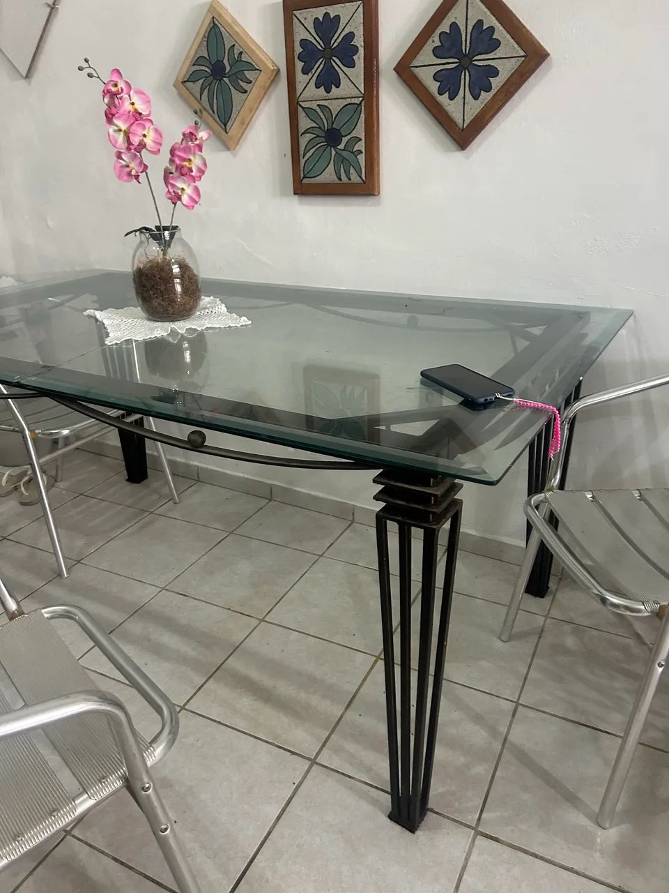 Mesa base metal - Foto 2