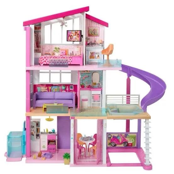 Dream house Barbie + carrinho + boneca 