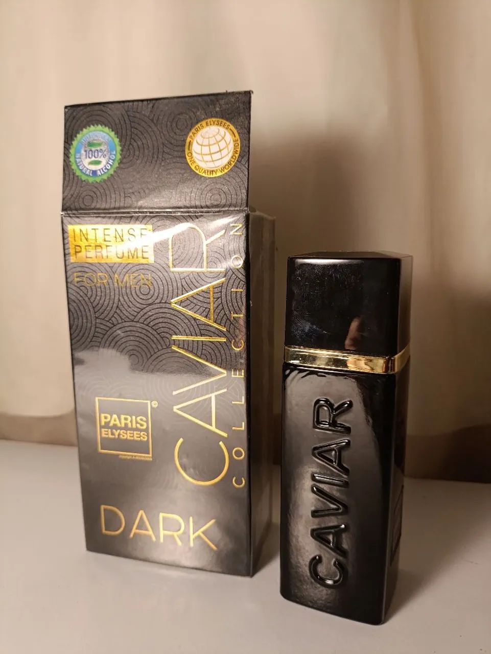 Perfume Dark Caviar da Paris Elysées. 