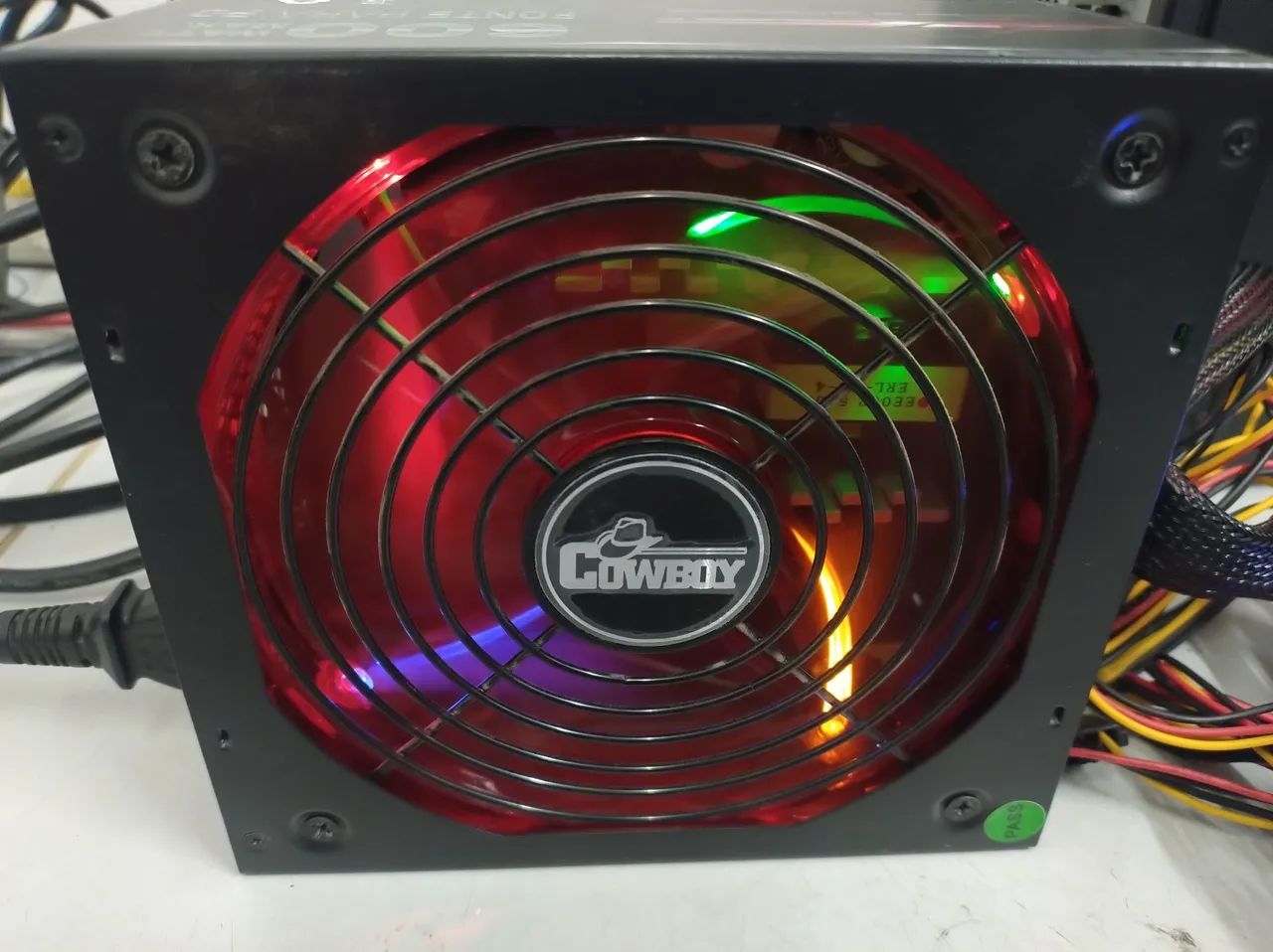 FONTE GAMER 600W - Foto 4