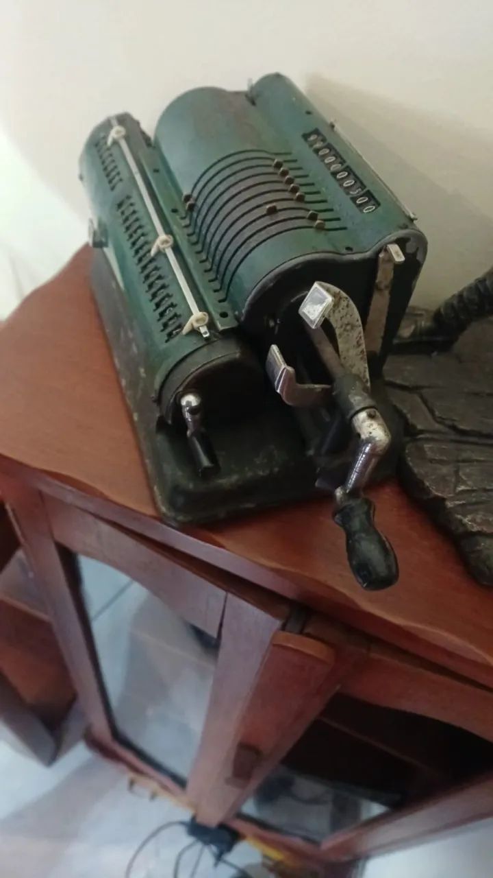 Calculadora antiga  - Foto 3