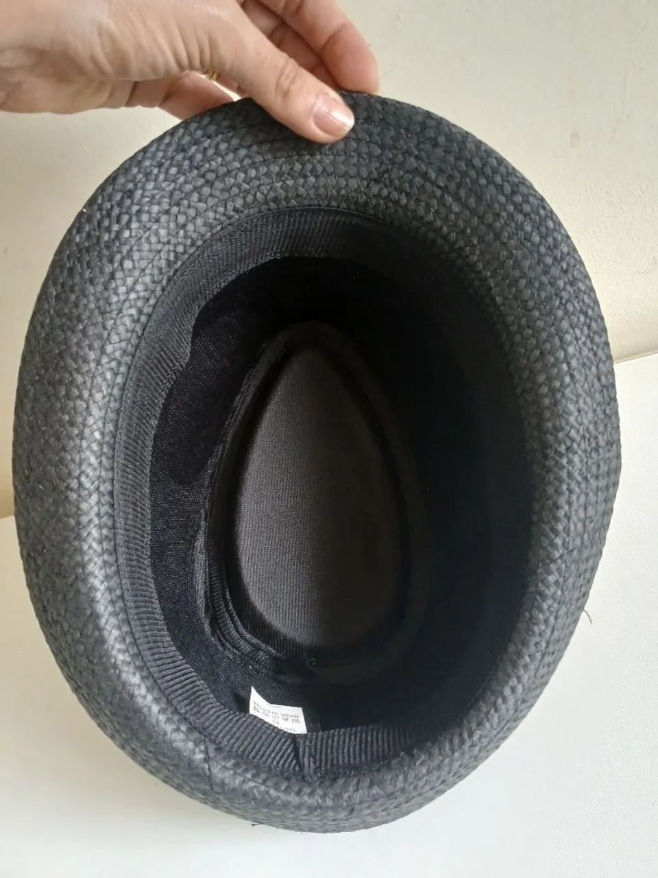 Chapéu USADO Preto Estilo Panamá Zé Pilintra - Foto 5