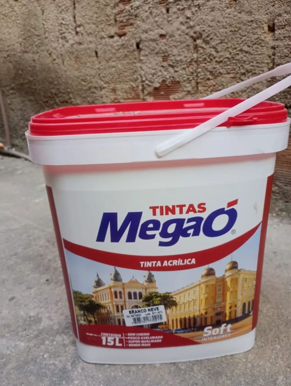 Massa corrida e tinha 