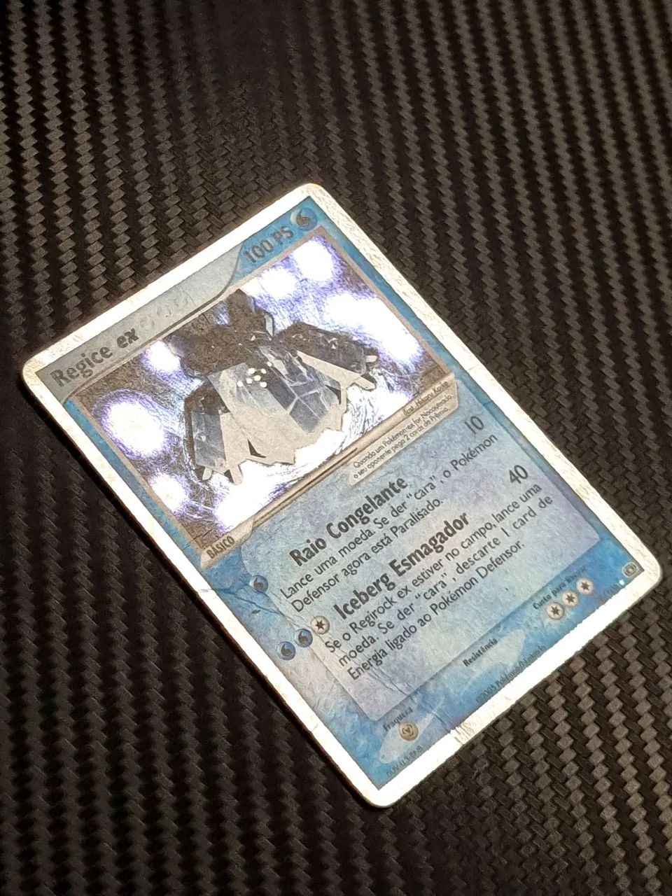 Carta Pokémon Regice EX TCG - Foto 4
