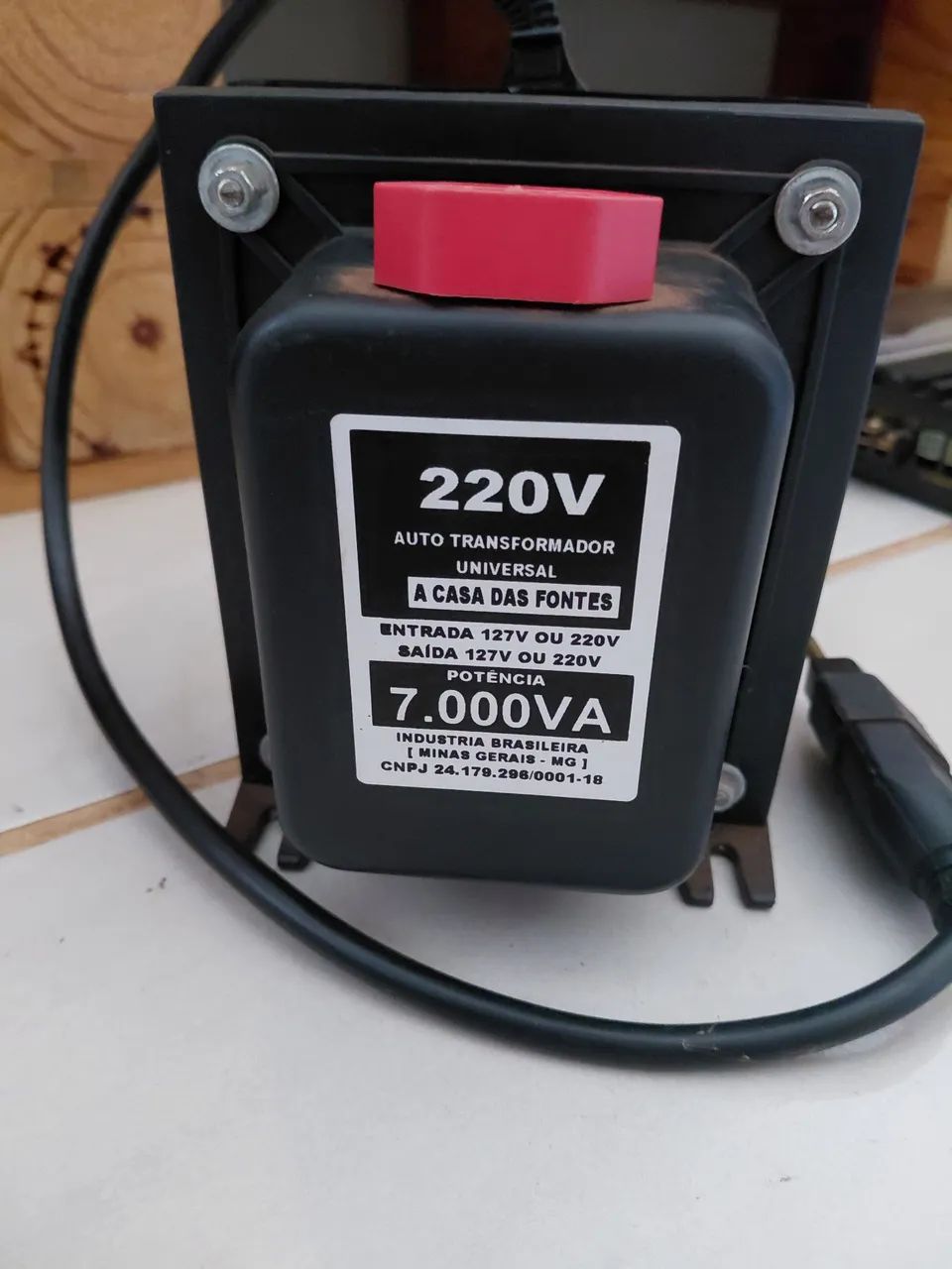 Transformador bivolt 