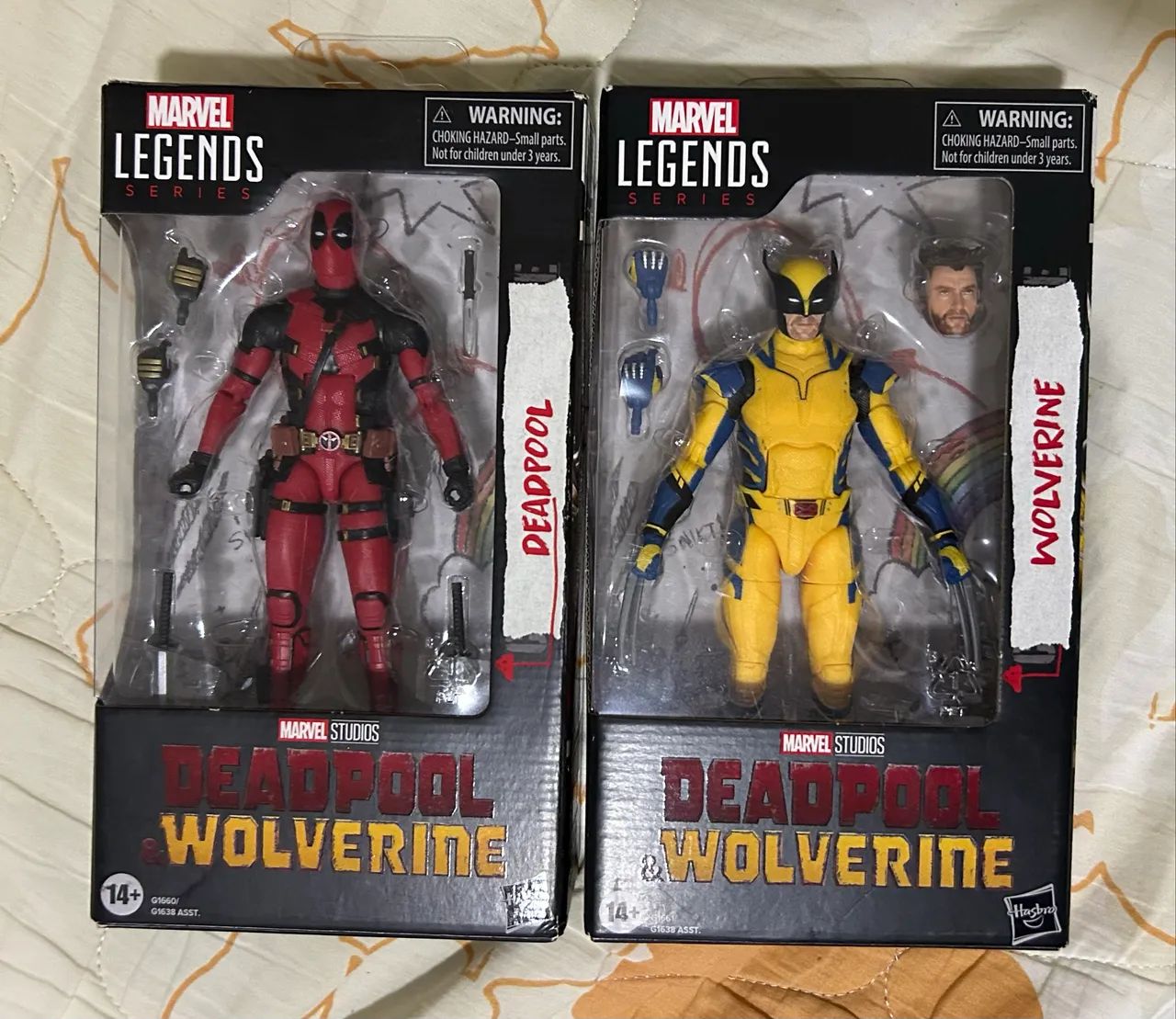 Deadpool e Wolverine Marvel Legends