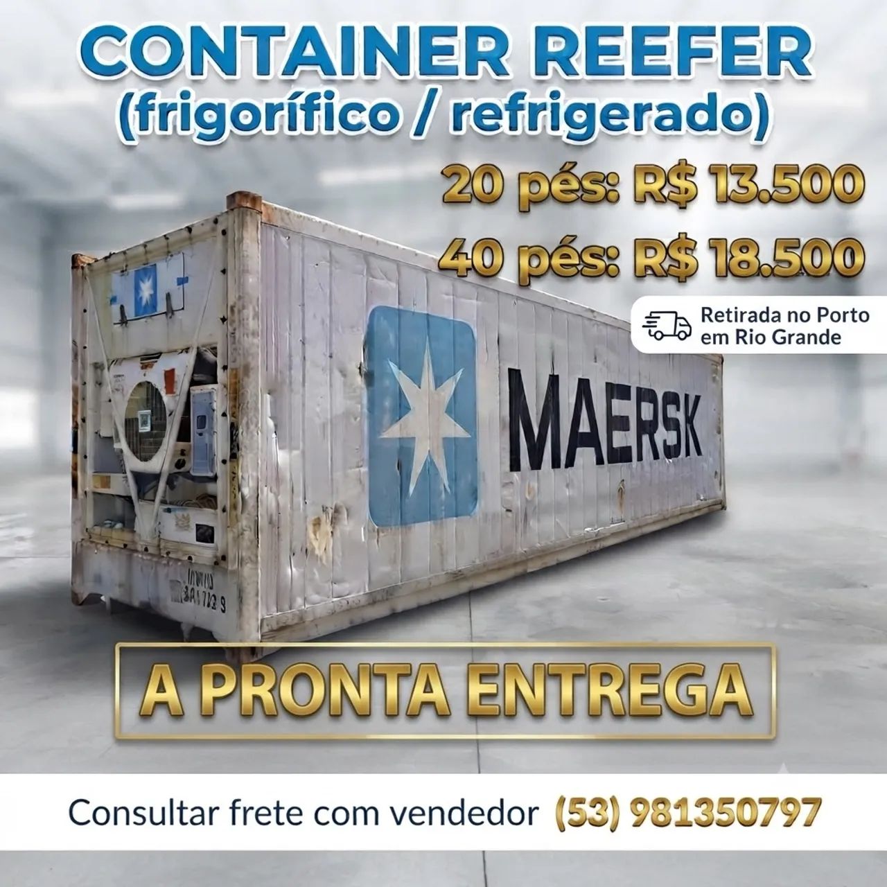 Container frigorífico Reefer 