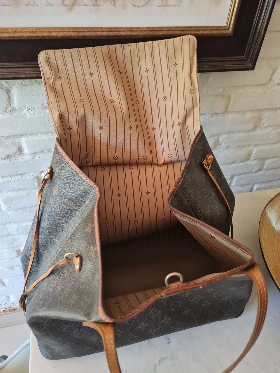 Bolsa Lois Vuitton Neverfull GM monogram - Foto 4