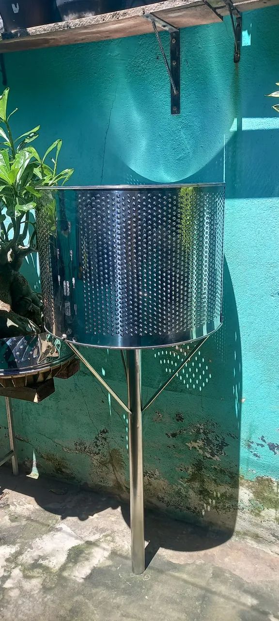Lixeira toda inox  - Foto 5