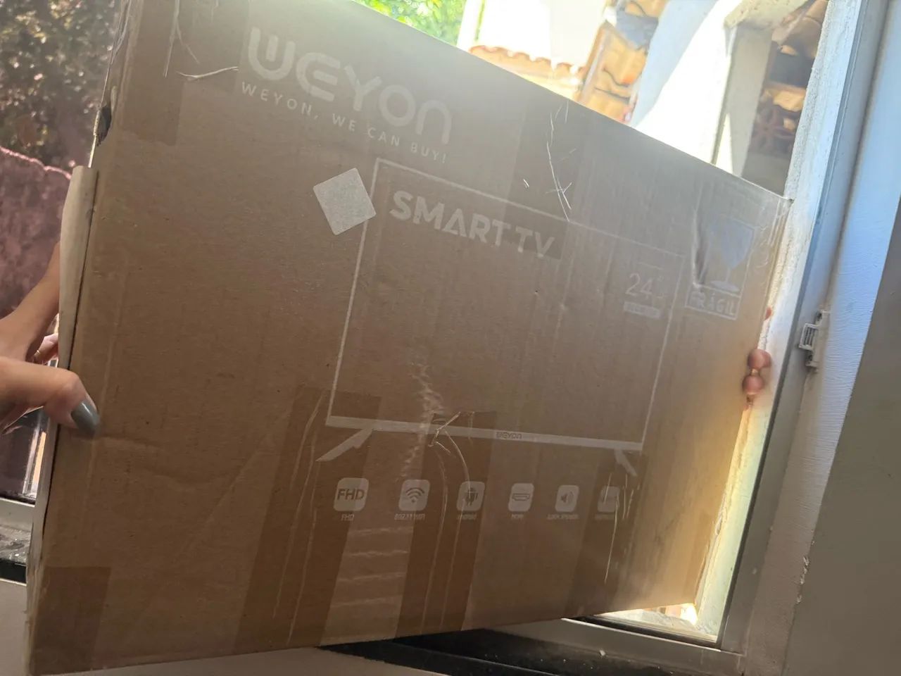 Smart tv weyon 24 polegadas - Foto 3