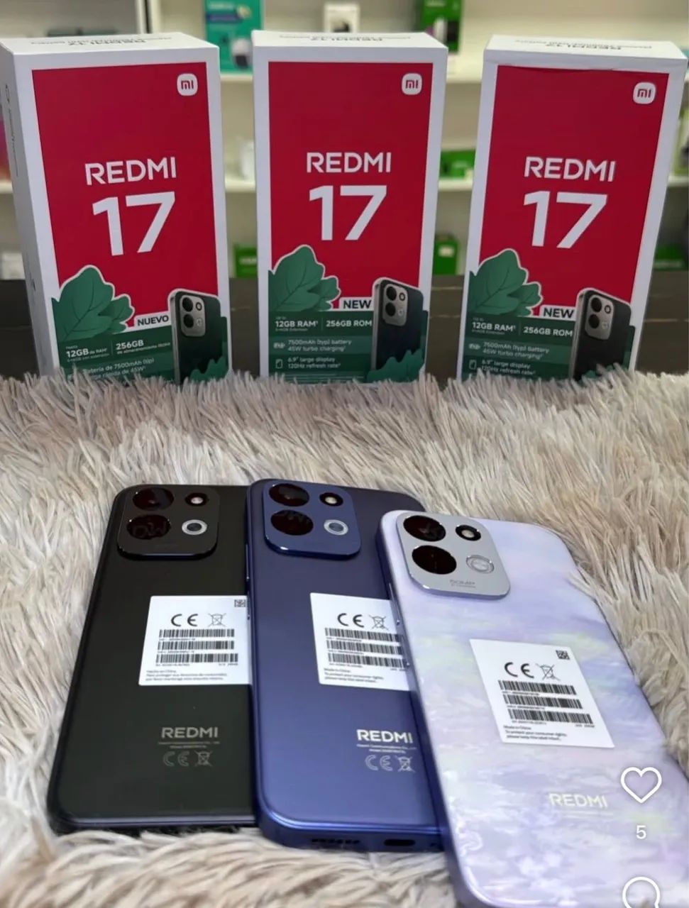 REDMI 17 6R/128GB E 6R/256GB