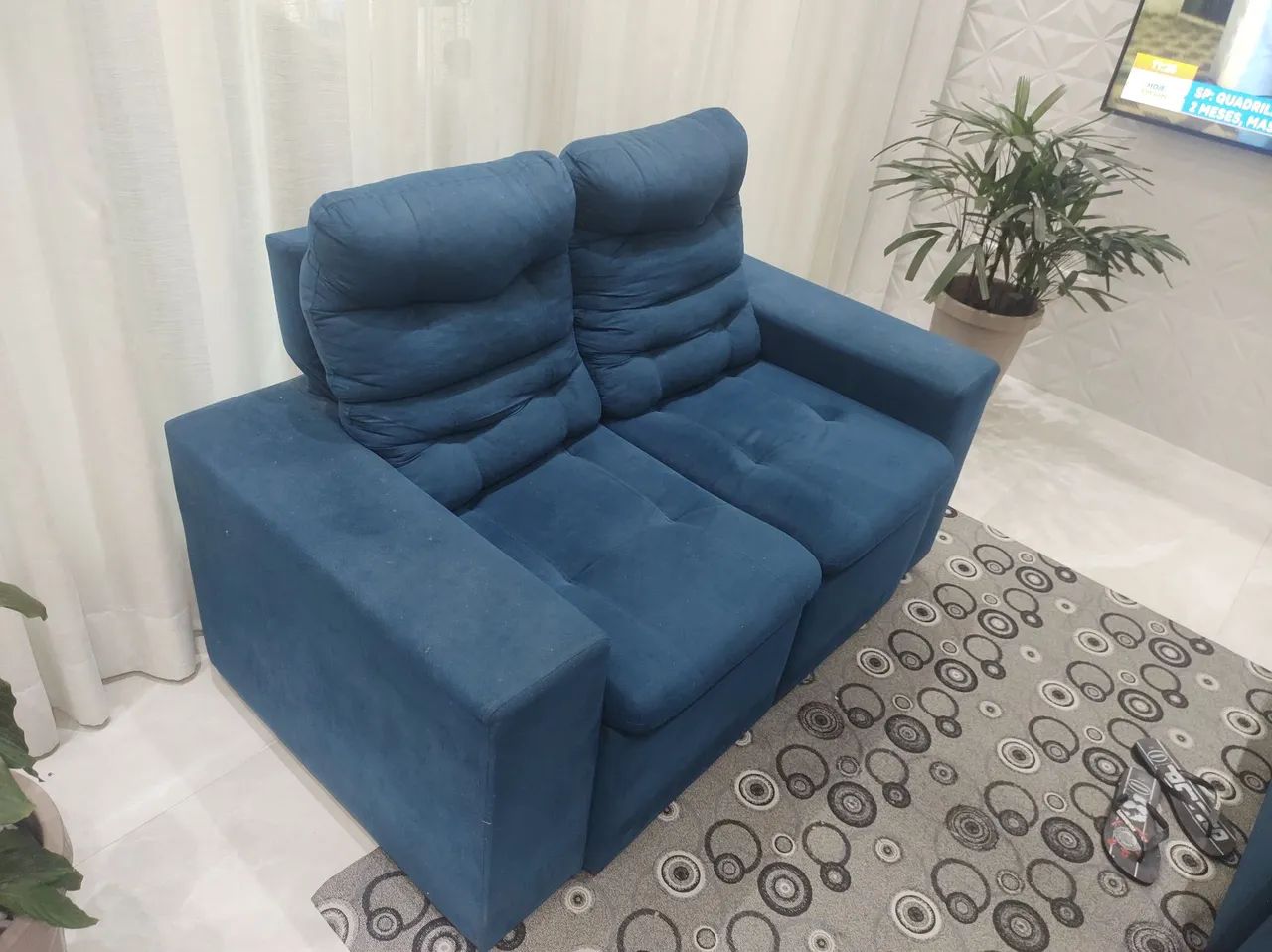 Sofá Retrátil e Reclinável - Komfort House Modelo Bahamas (Conj. 4 e 2 lugares) - Foto 5