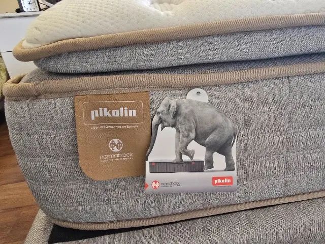 Cama casal com box e cabeceira - Foto 5