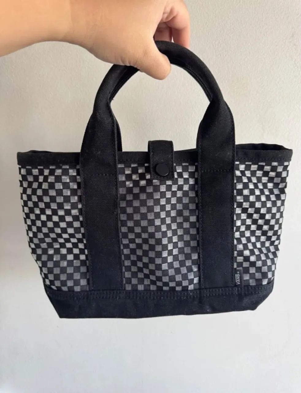 Bolsa de mão preta marca Vans SEMINOVA