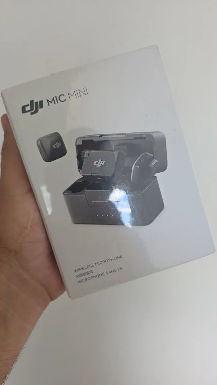 Microfone Wireless Dji Mic Mini (2 TX + 1 RX + Charging Case) - Foto 5