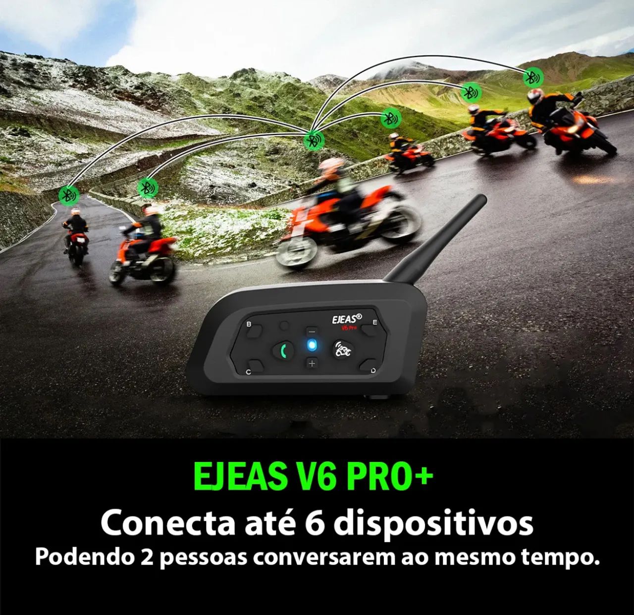 Intercomunicador Ejeas Original NOVO - Foto 5