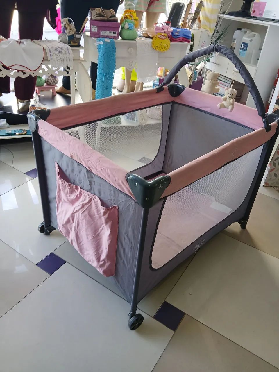 Chiqueirinho baby style rosa
