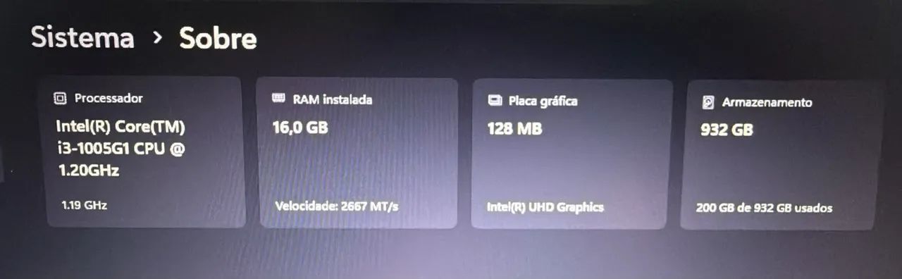 Notebook Dell Vostro 3401 16gb RAM 1TB SSD - Foto 2