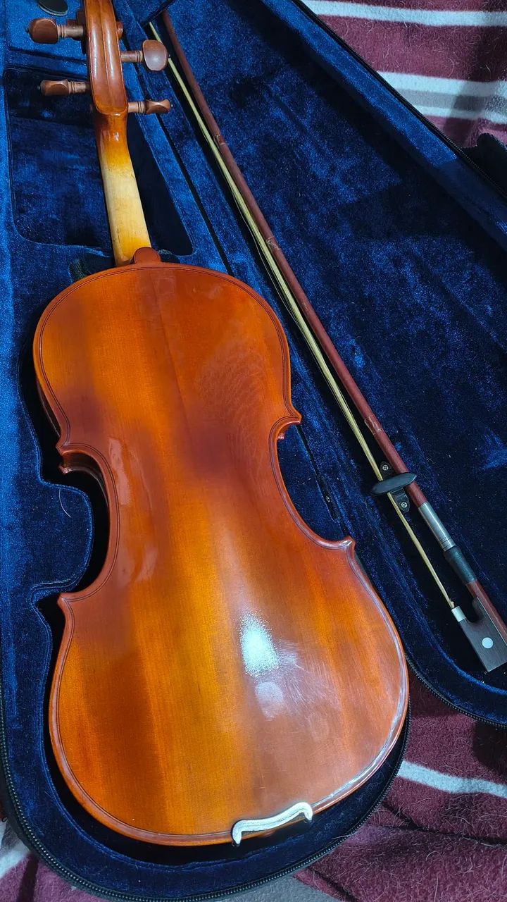 Violino Eagle VK-441 4/4 com estojo - Foto 3