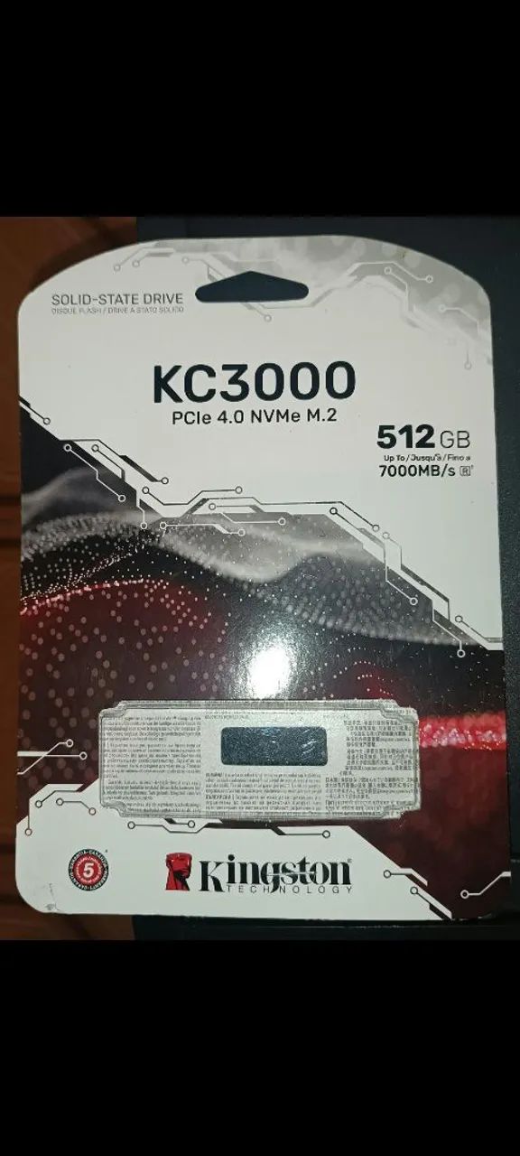 SSD Kingston KC3000, 512GB - Foto 2
