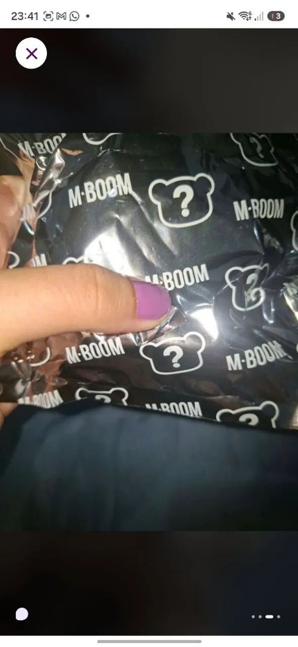 secret boom box gloss marrom - Foto 3