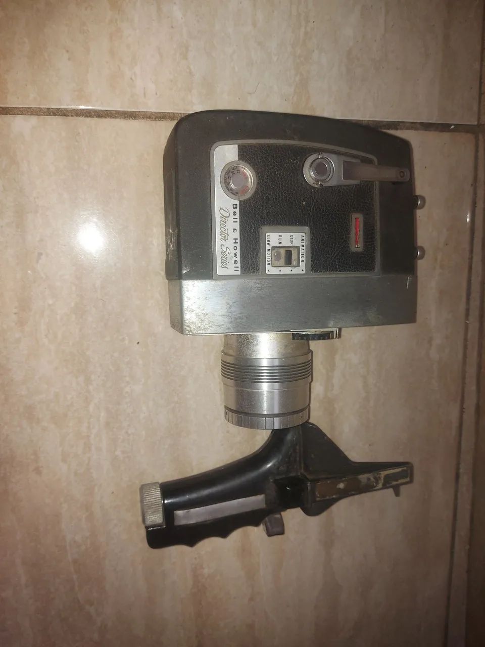 Câmera de Cinema Bell & Howell Director Series 8mm (Funcionando!)