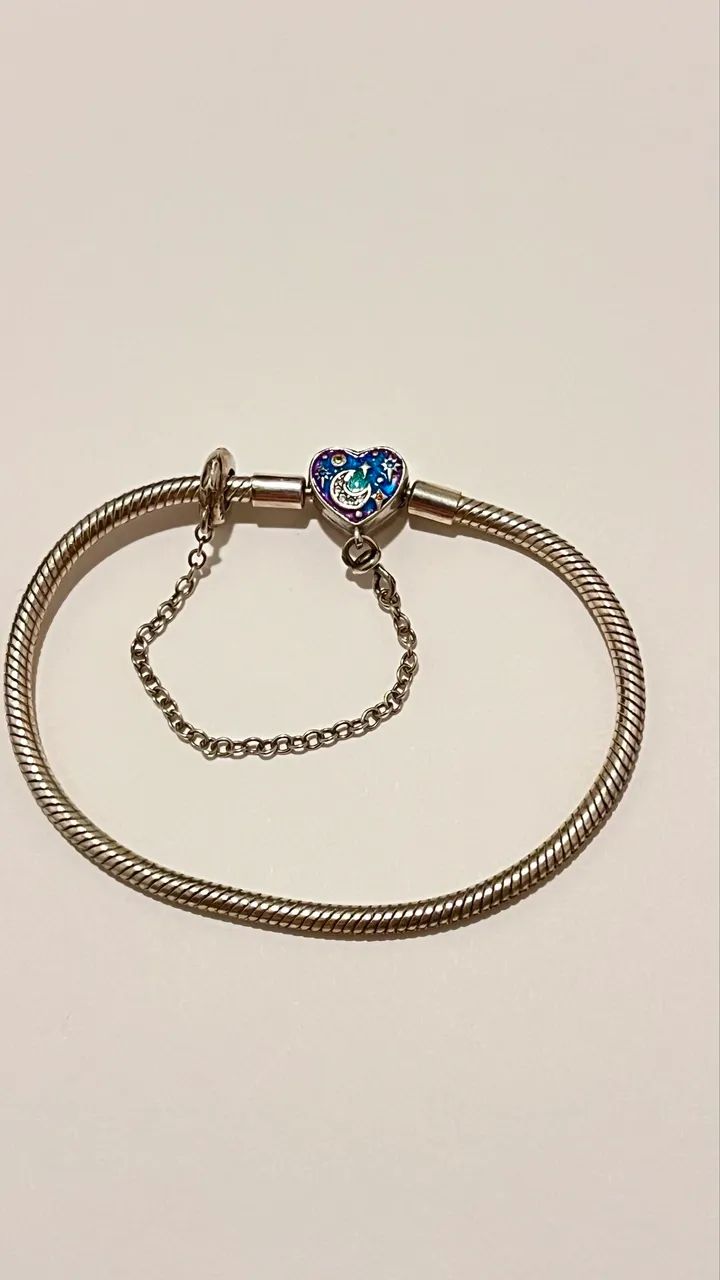 Pulseira de Berloques em Prata 925 + Berloques Inclusos - Foto 5