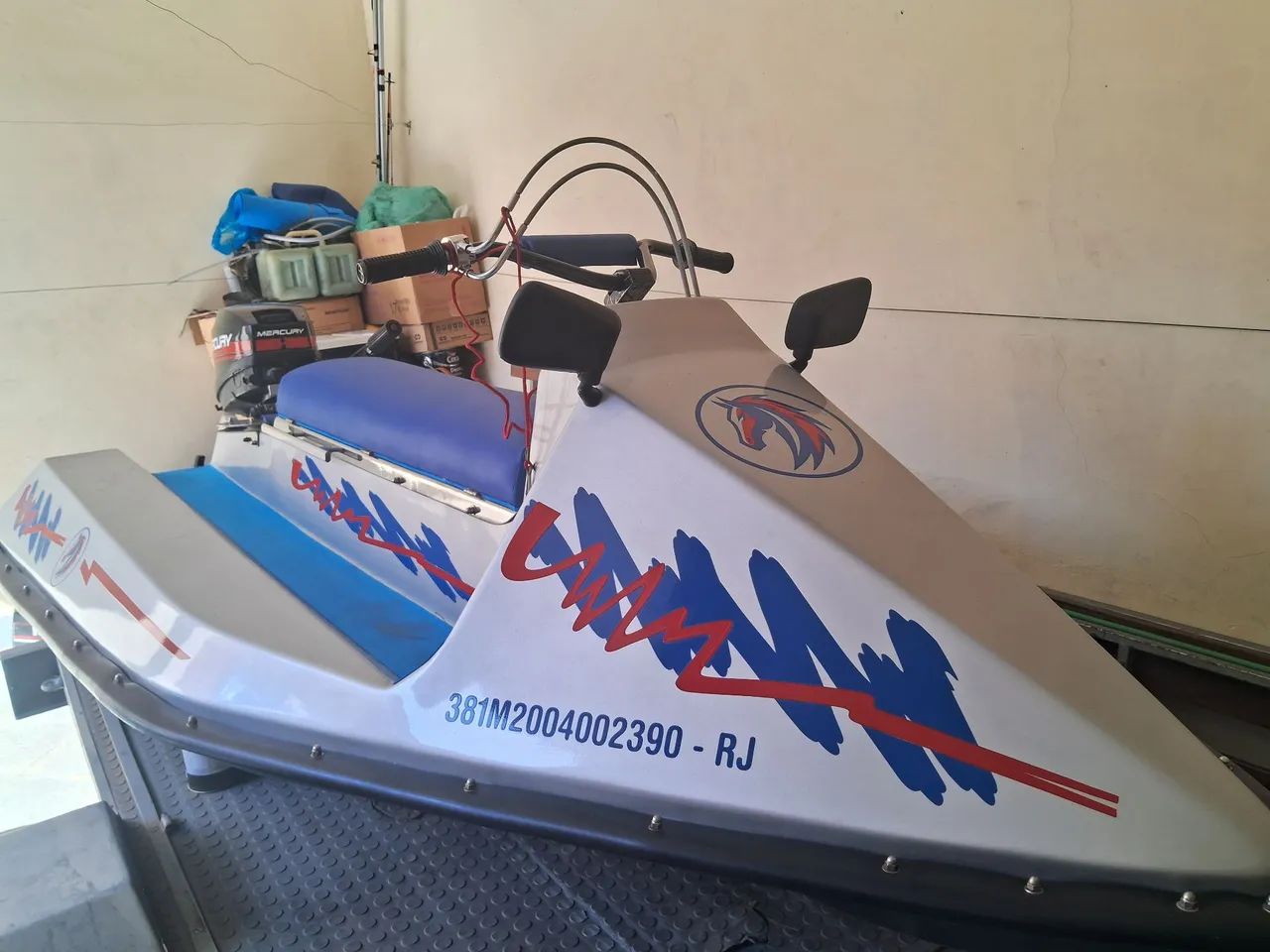  motonalta com motor de popa - Foto 2