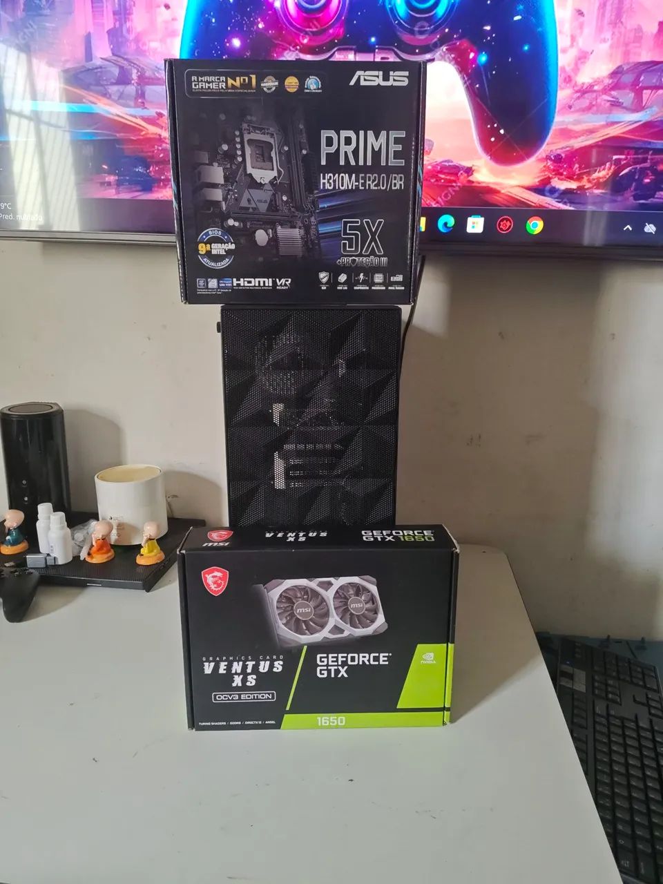 Gabinete gamer aceito Troca  - Foto 3