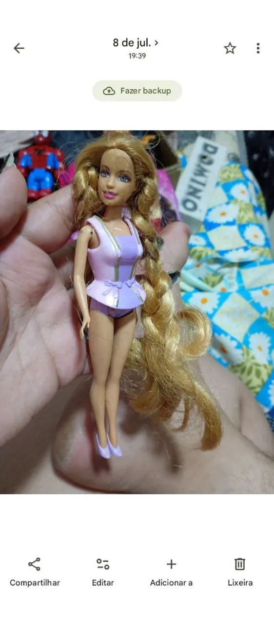 Promoção Barbie Mattel Rapunzel 