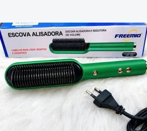 Escova alisadora 3 em 1 - NOVA