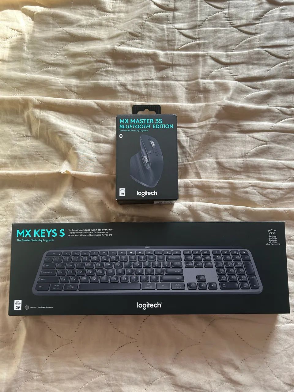 Kit mouse e teclado Logitech Mx key S - Foto 2