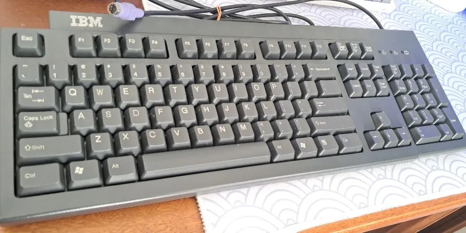 Teclado IBM Preto  - Foto 2