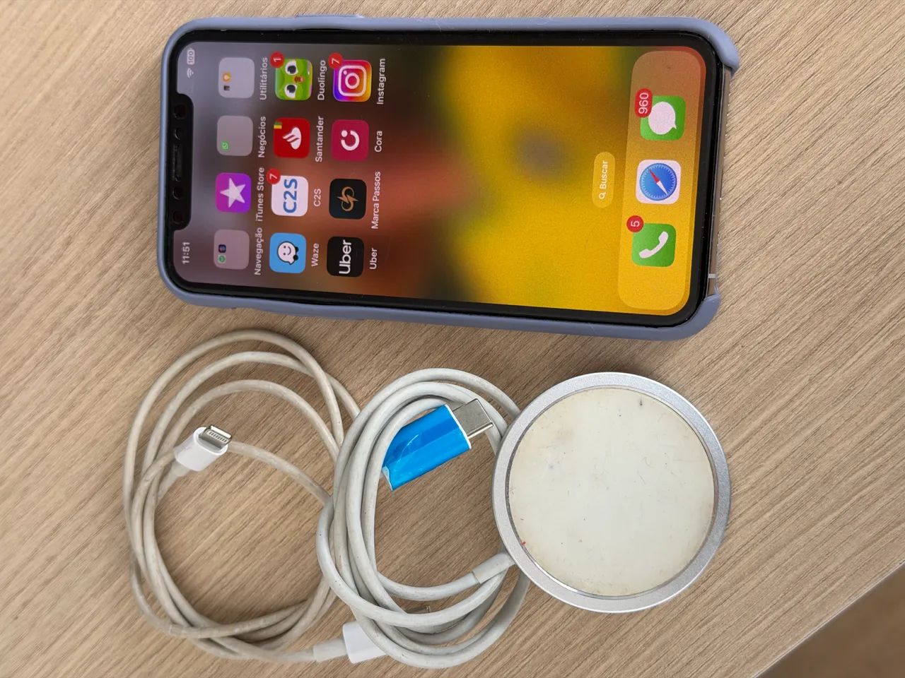 Vende-se aparelho iPhone 11 64pro usado  - Foto 2