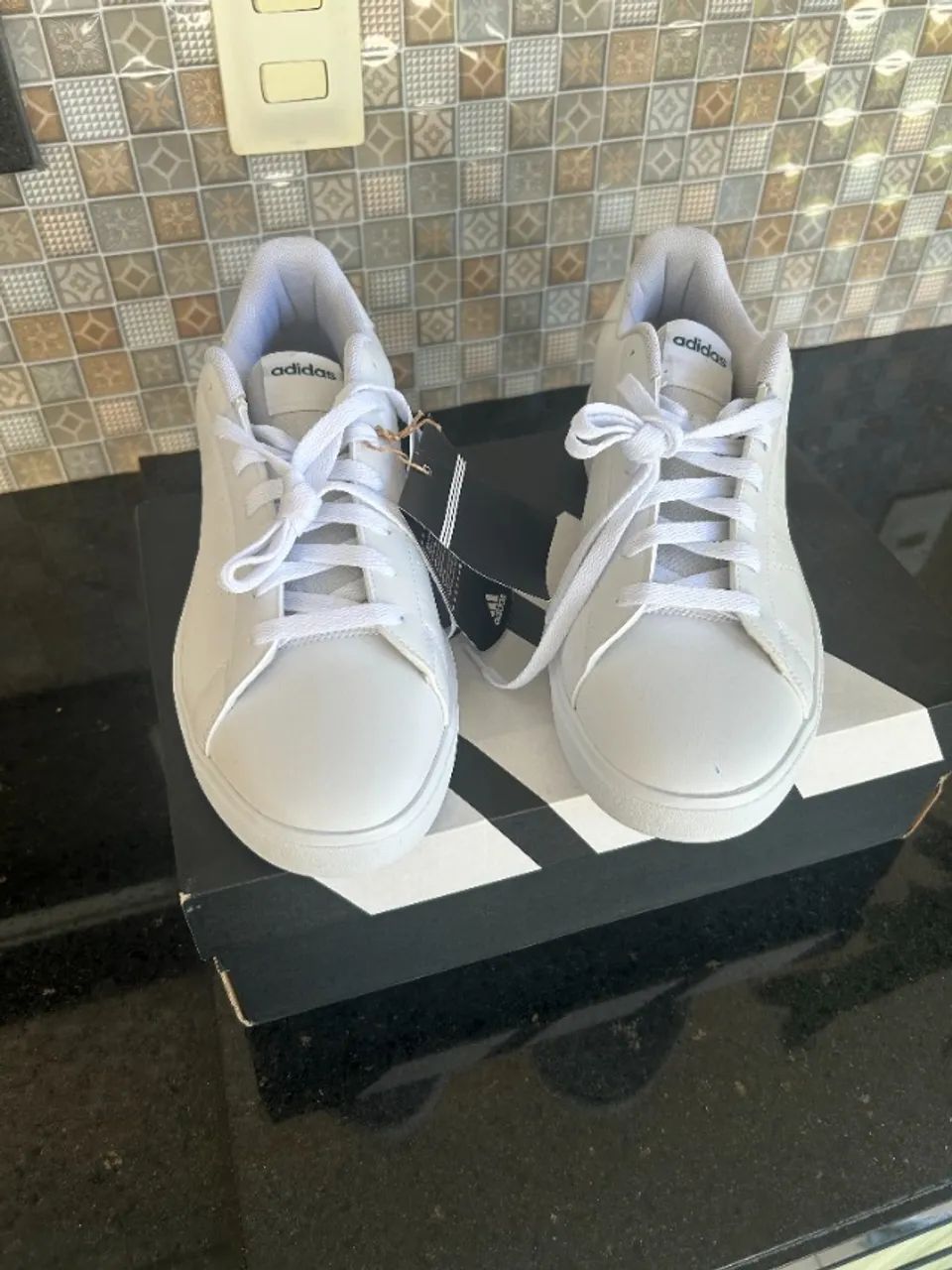 Tênis adidas branco - Foto 3