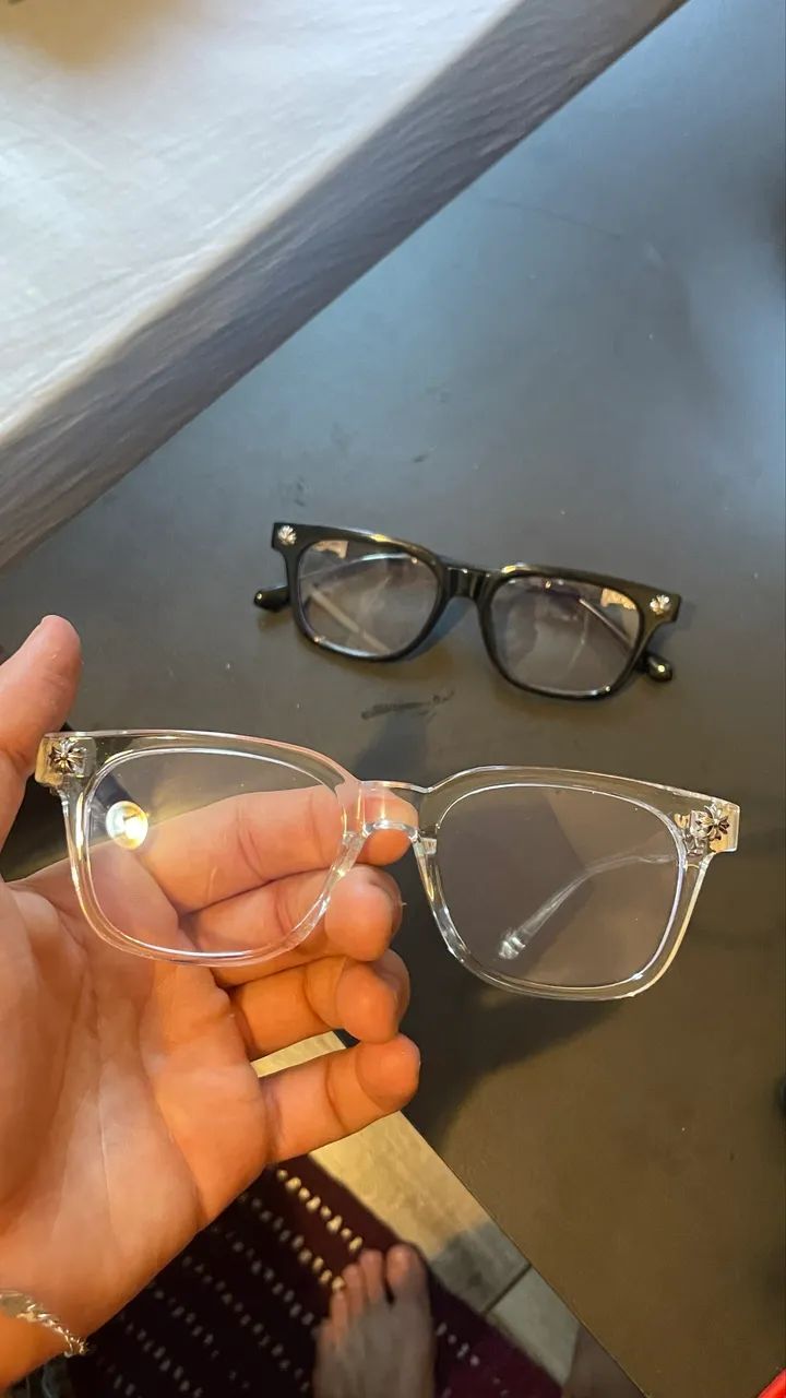 Óculos Chrome hearts - Foto 2