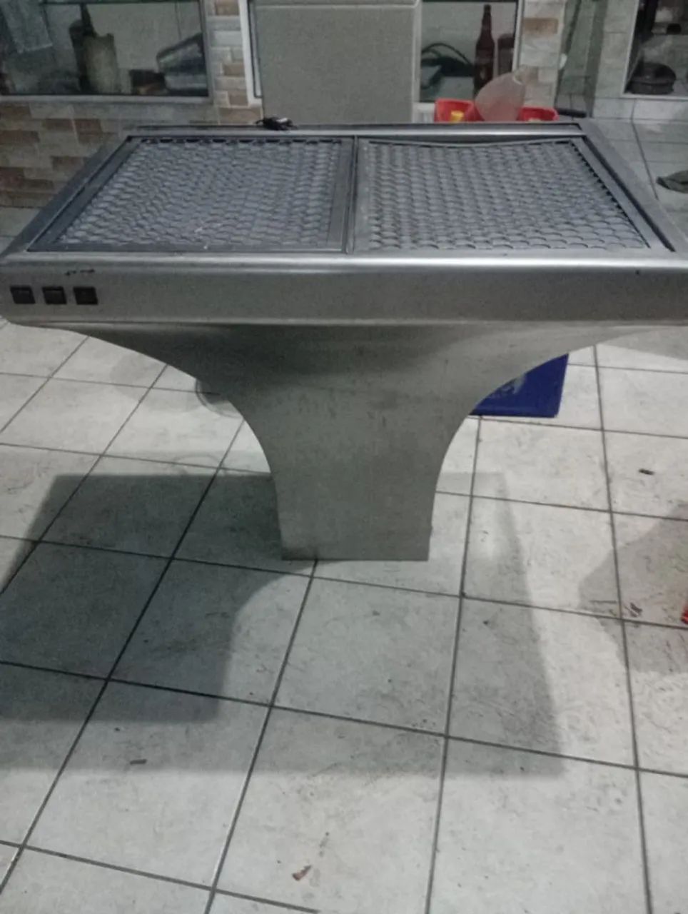 Coifa pirâmide inox - Semi nova