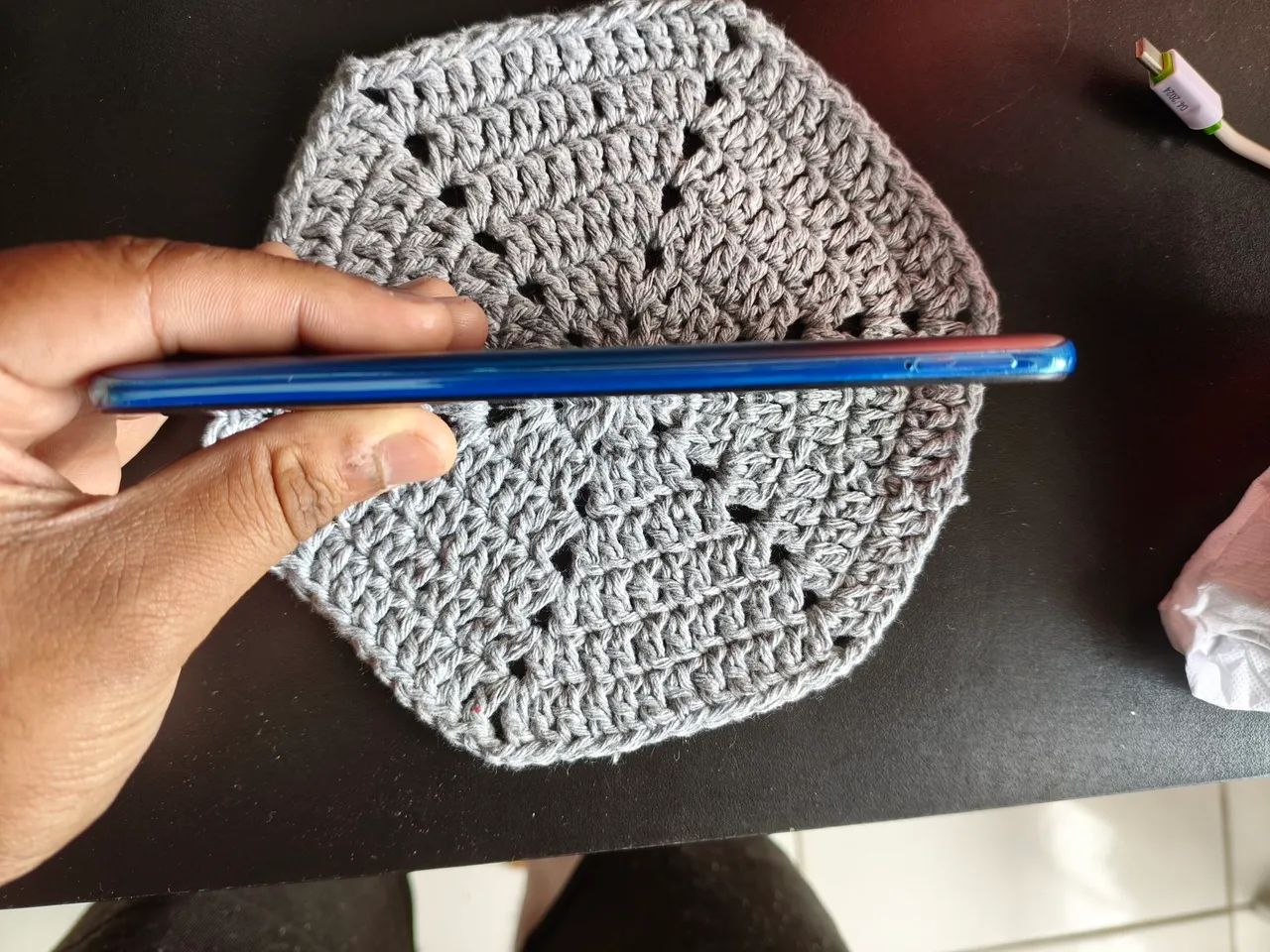  REDMI NOTE 10S AZUL 64GB - SEMINOVO - Foto 5