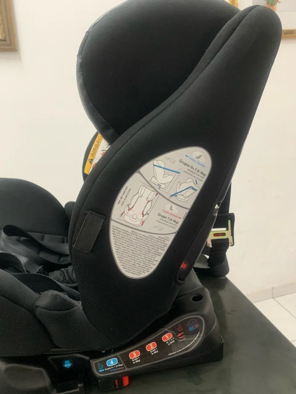 Cadeirinha Safety 1st. 0 a 36 kg com isofix - Foto 3