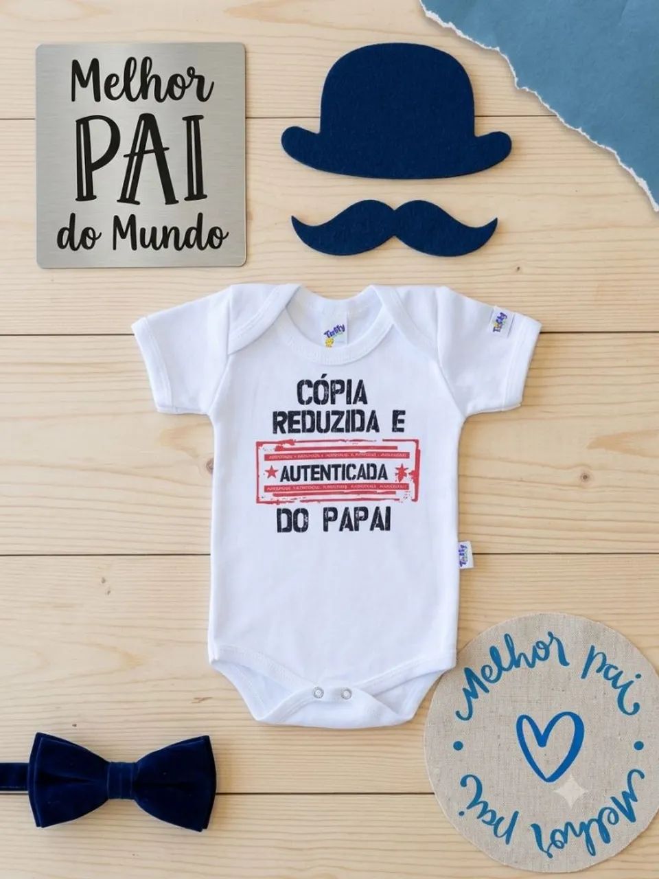 Body bebê especial dia dos pais  - Foto 5