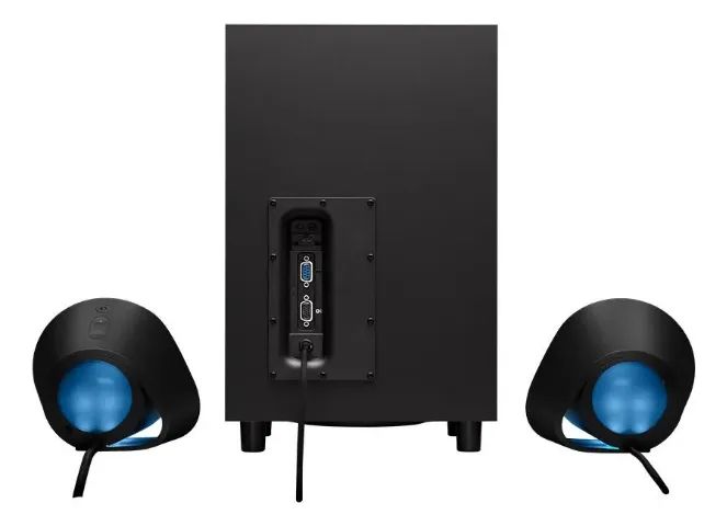 Caixa de som Logitech G560 com RGB LIGHTSYNC, Sistema 2.1 e Conexão Bluetooth, USB  - Foto 2