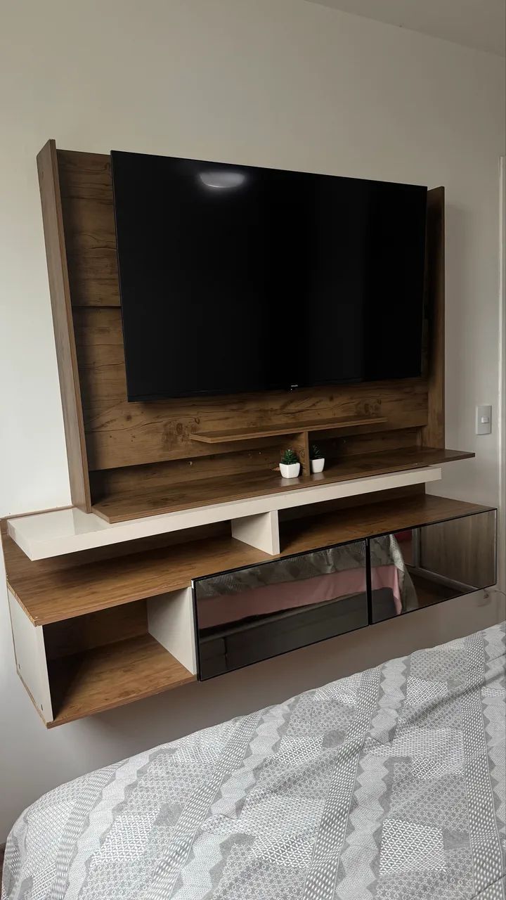 Hack com painel para TV - excelente estado! - Foto 3