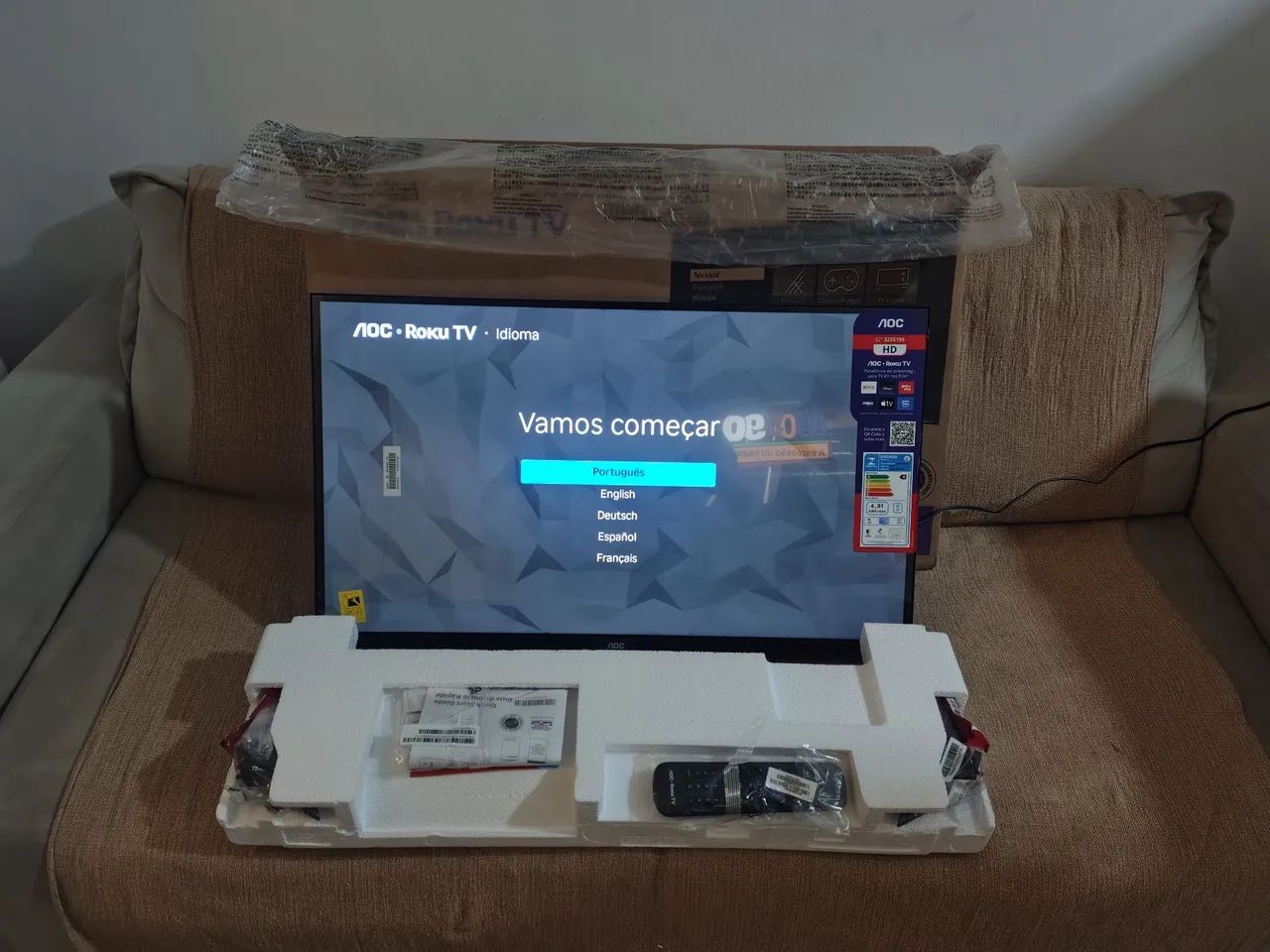 Tv Smart 32 polegadas AOC