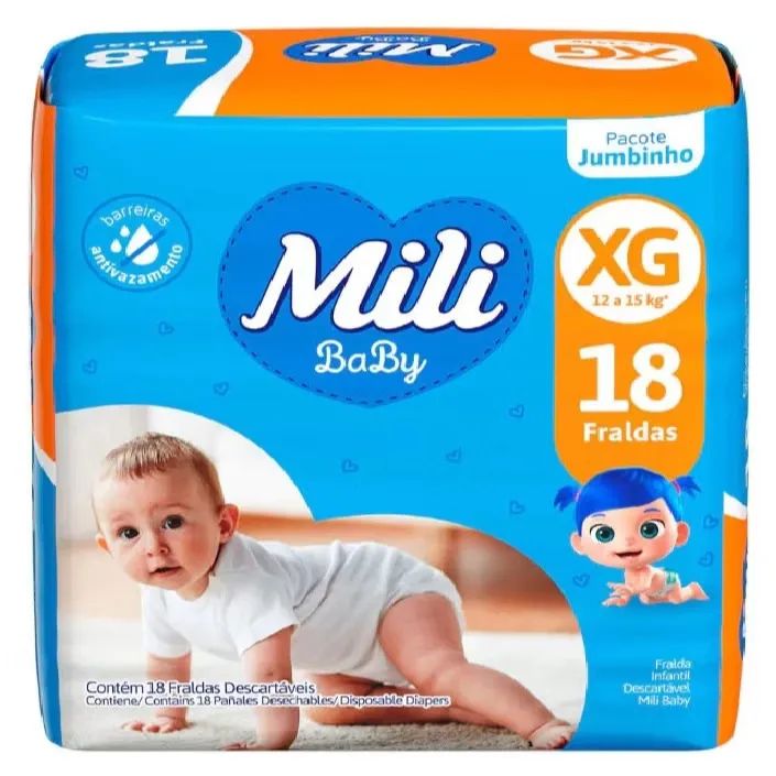 Vendo fralda Mili Baby
