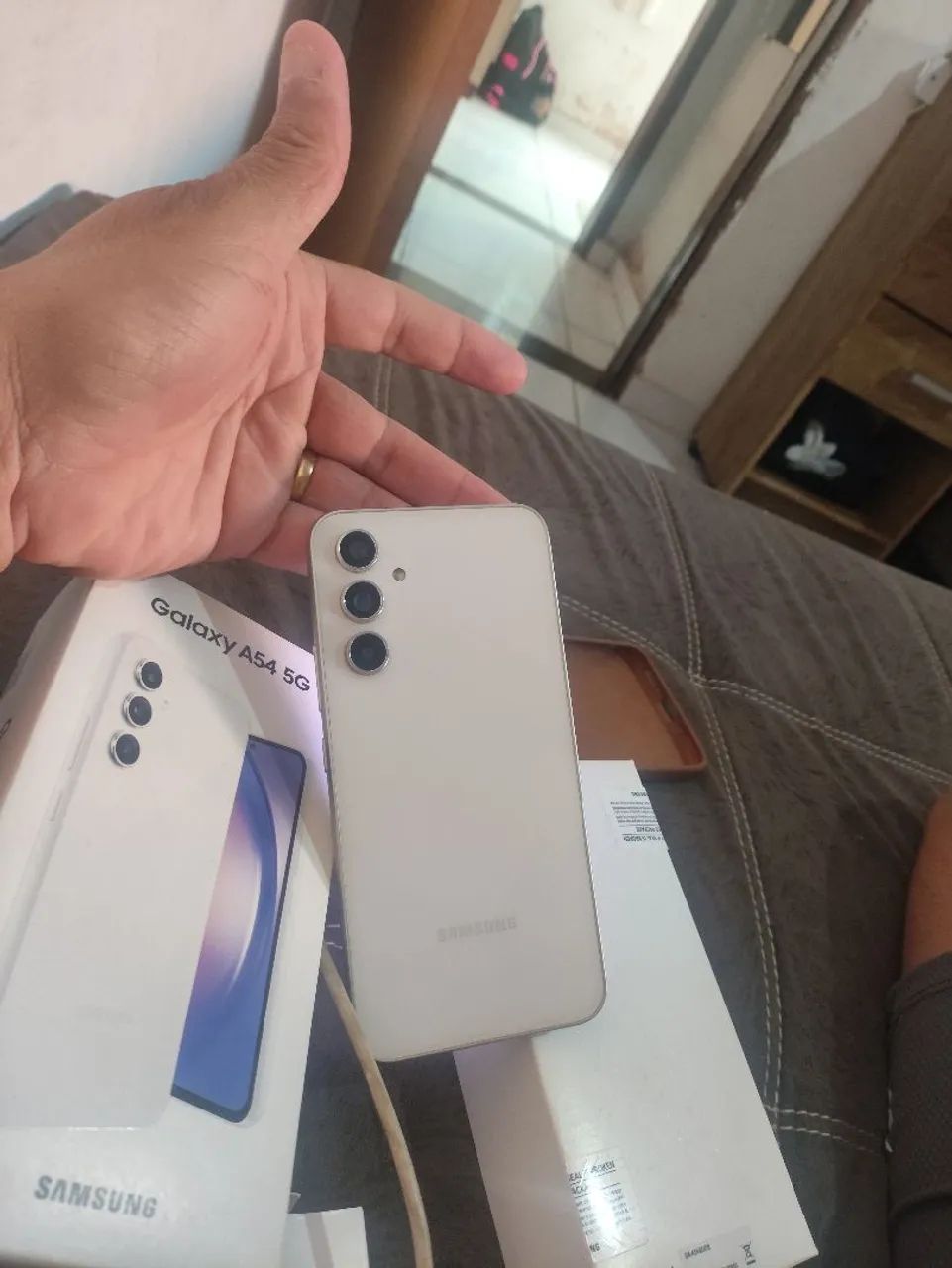 Vendo Samsung Galaxy A54 5G branco 