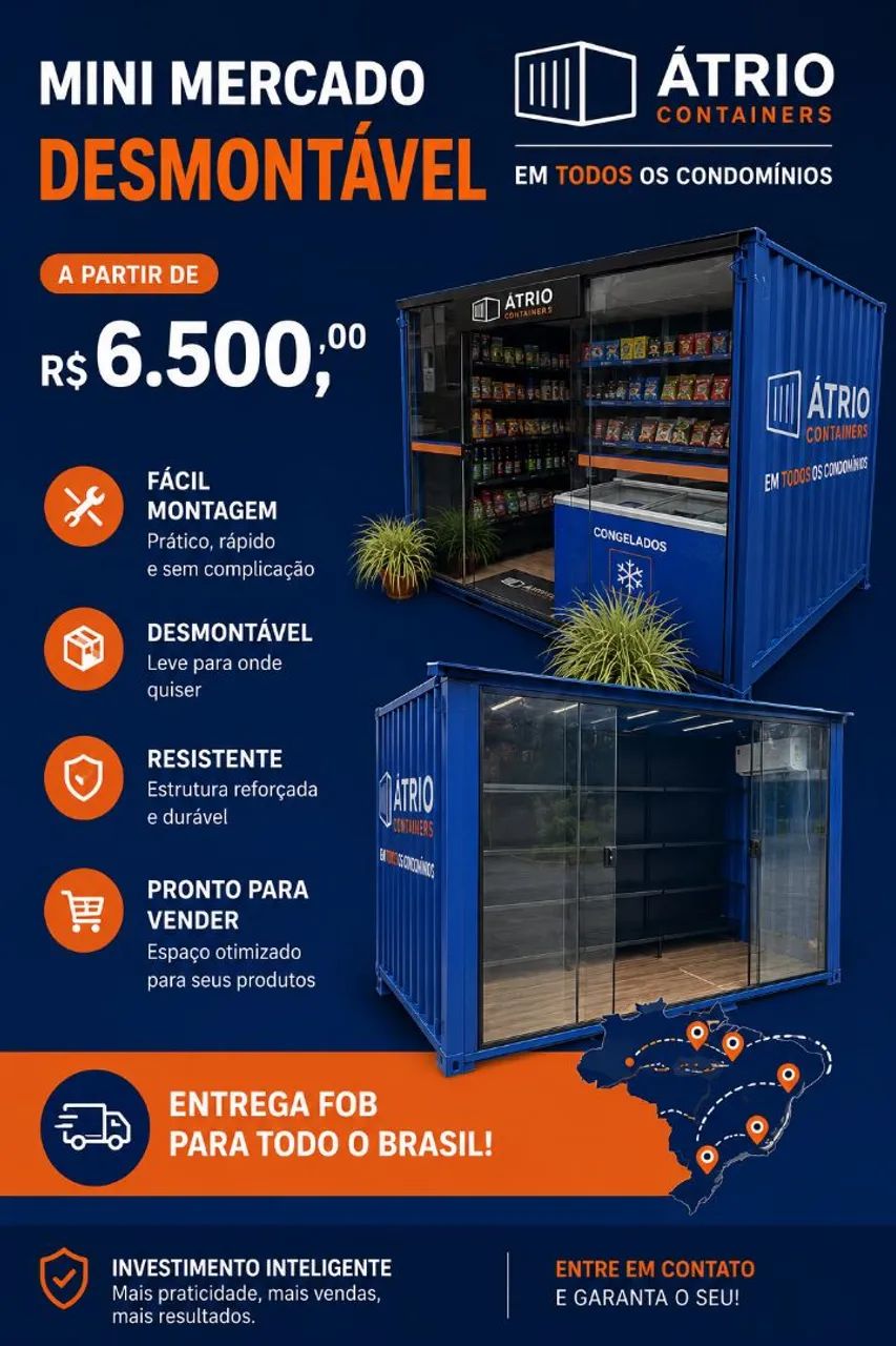 Container loja e mercado Próprio  - Foto 4