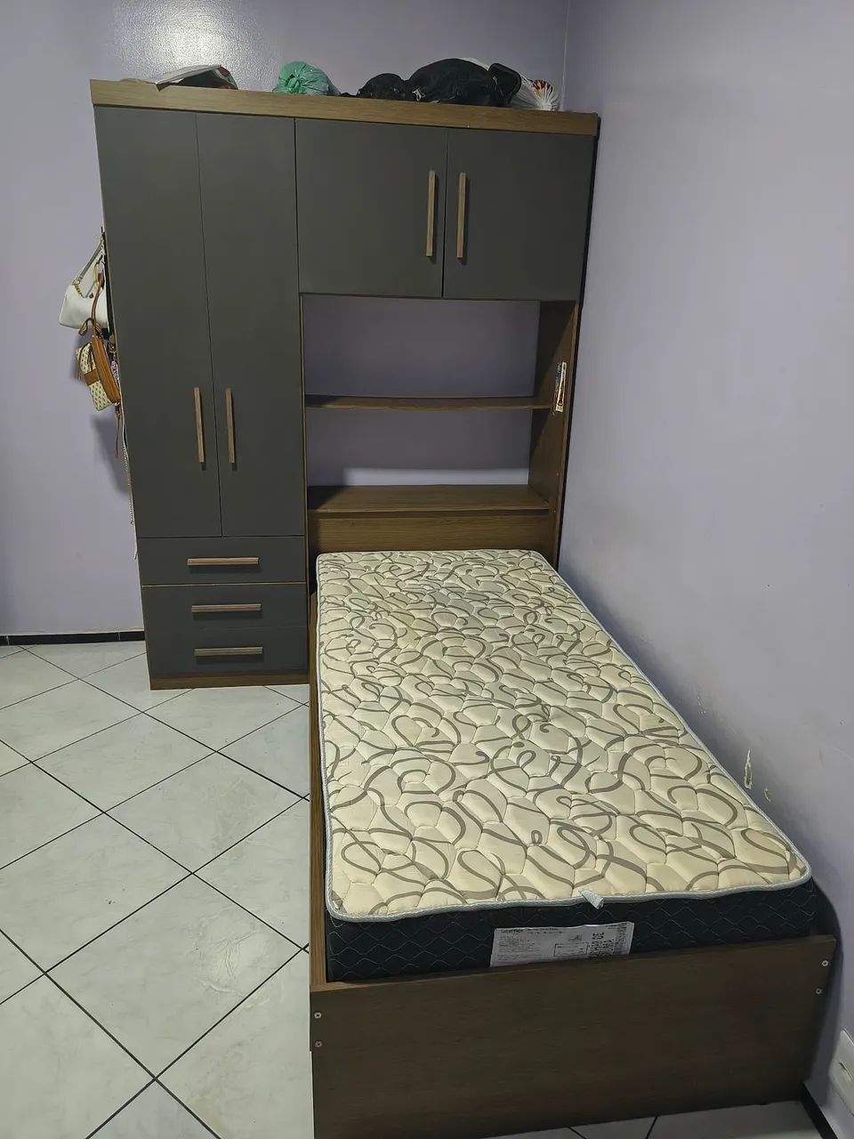 Guarda roupa com cama embutido  - Foto 2