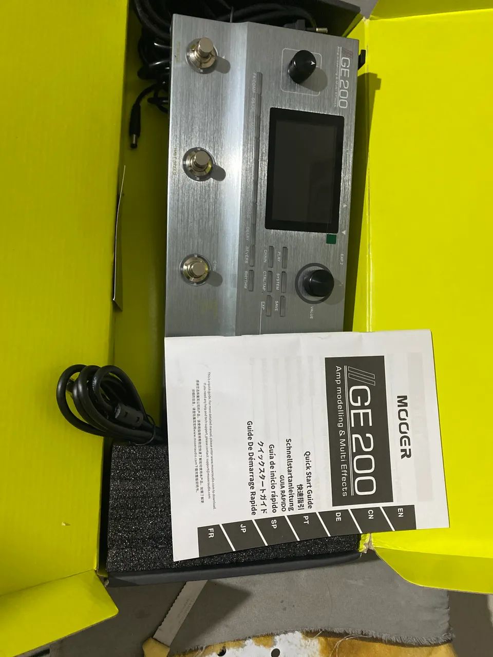 Pedaleira mooer GE200 - Foto 3