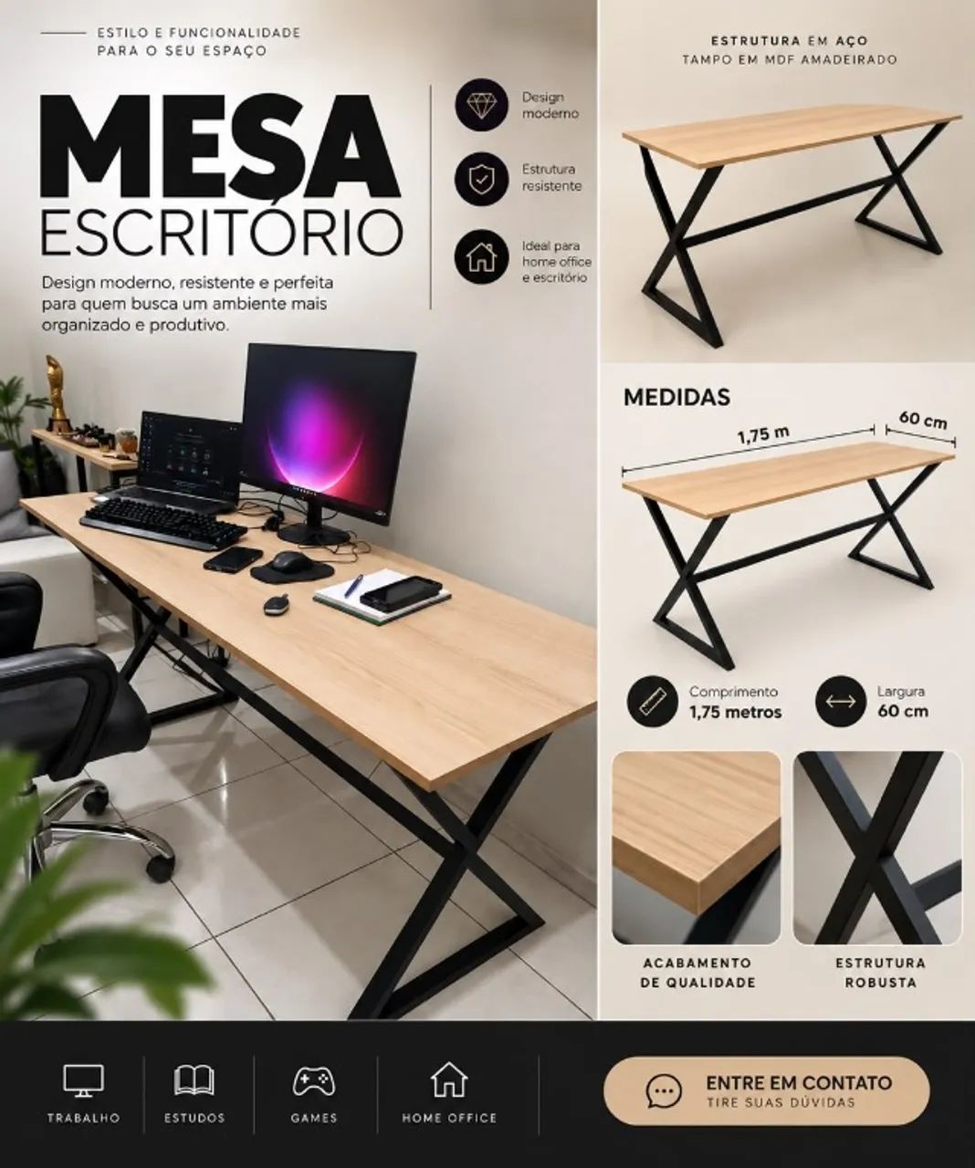 Mesa de Escritorio